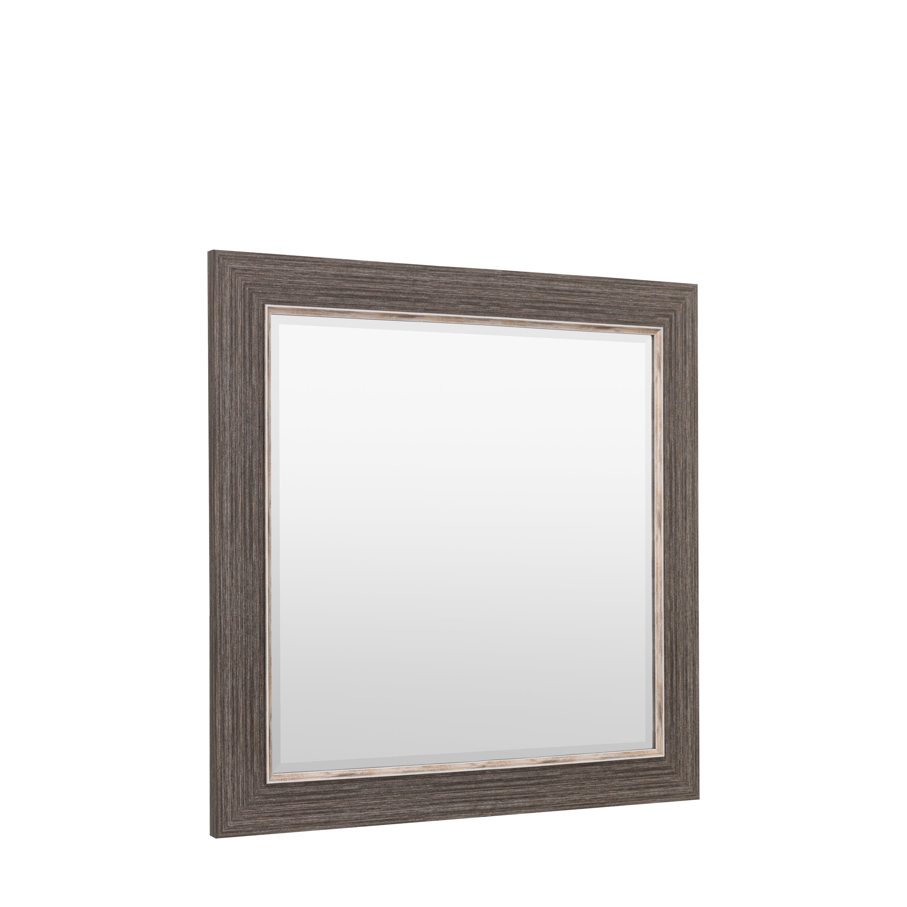 Chelsea Rustic Pewter Square Wall Mirror